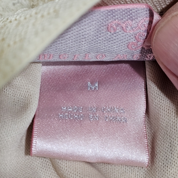 Metro Wear Medium Boho Patchwork Handkerchief Midi Skirt Maroon Paisley Lined - Picture 7 of 7